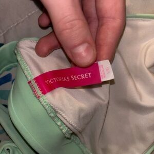 Light green swimsuit top